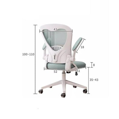Bürostuhl Ergonomisch Bürostuhl, verstellbare Lordosenstütze und Armlehnen, hohe Rückenlehne, ergonomischer Bürostuhl, Schreibtischstühle mit