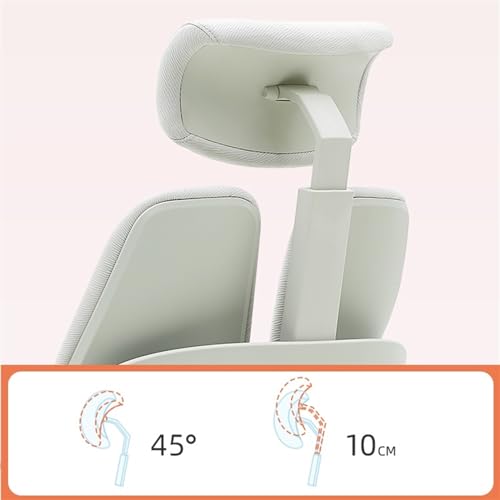 Bürostuhl Ergonomisch Ergonomischer Bürostuhl mit hoher Rückenlehne, Schreibtischstuhl mit Rollen, Chefsessel mit Drehfunktion und verstellbarer