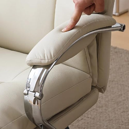 Bürostuhl, Bürostuhl aus Leder mit elektrischer Massage, bequem for den Einsatz zu Hause und im Büro